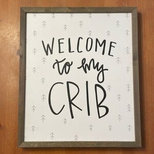 Nursery hanging picture